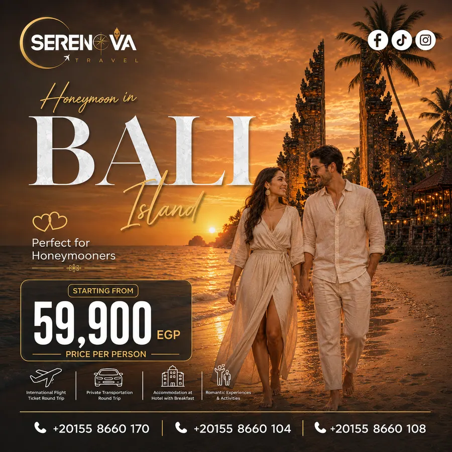 عرض شهر العسل في بالي من Serenova Travel